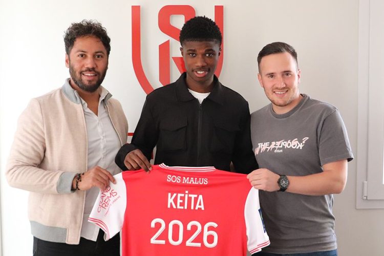 Officiel : Cheick Keita signe son premier contrat pro à Reims