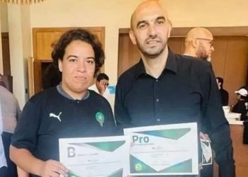 Hasnae Doumi, première marocaine à entraîner une équipe masculine
