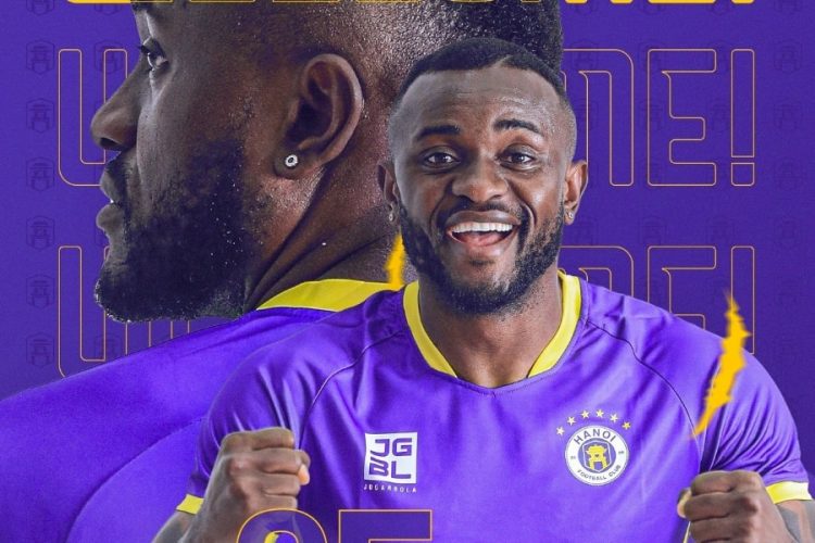 Le Hanoi FC officialise le transfert de Joel Tagueu Tadjo