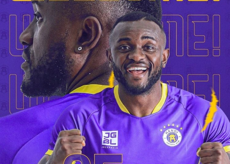 Le Hanoi FC officialise le transfert de Joel Tagueu Tadjo