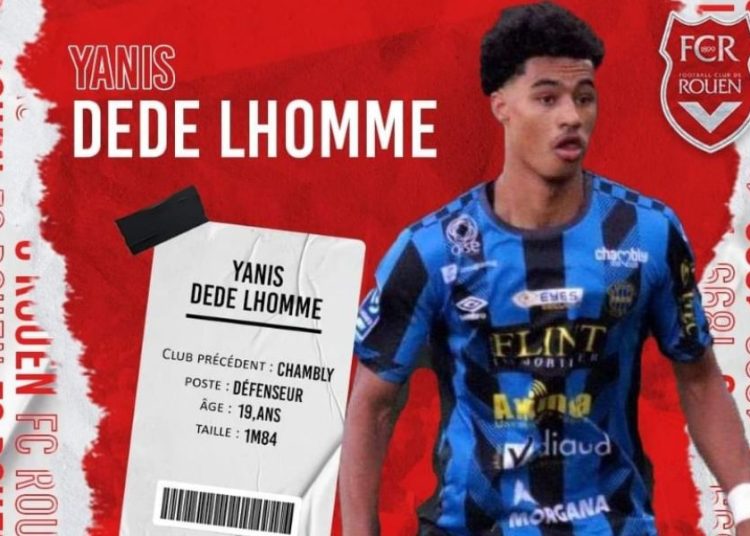 Yanis Dede-Lhomme rejoint le FC Chambly-Oise