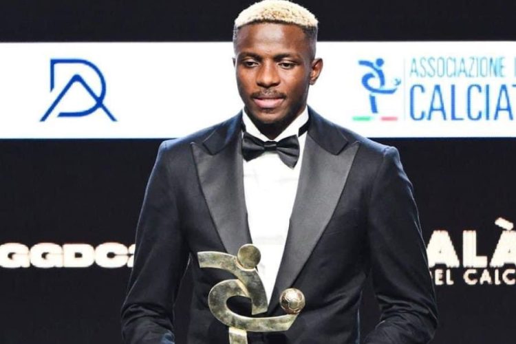 Victor Osimhen élu meilleur joueur de l&rsquo;année en Serie A