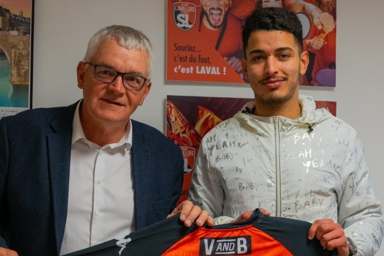Le Stade Lavallois officialise la prolongation d’Amin Cherni