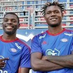 Brice Ambina et Nathan Fasika