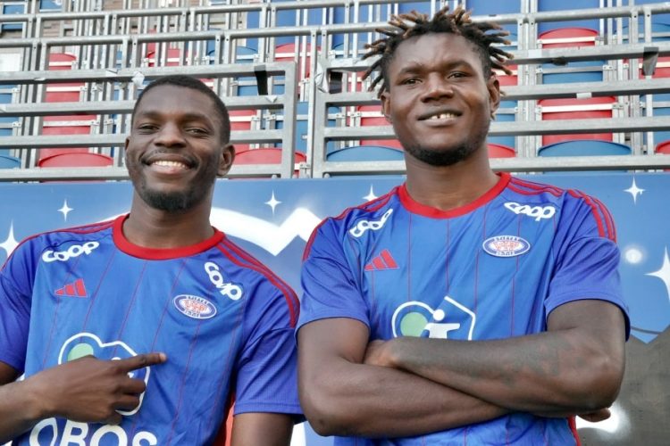 Brice Ambina et Nathan Fasika