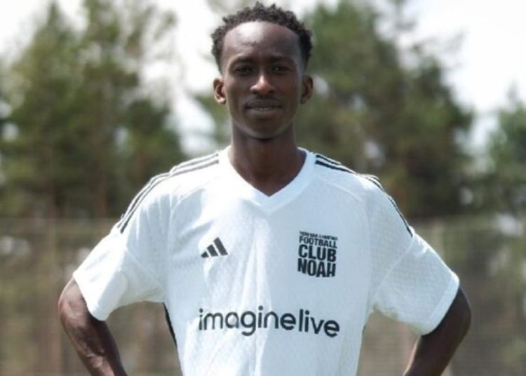 Le FC Noah officialise la signature de Gustavo Sangaré