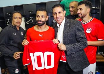 Mohamed Salah atteint la barre des 100 capes avec l’Égypte