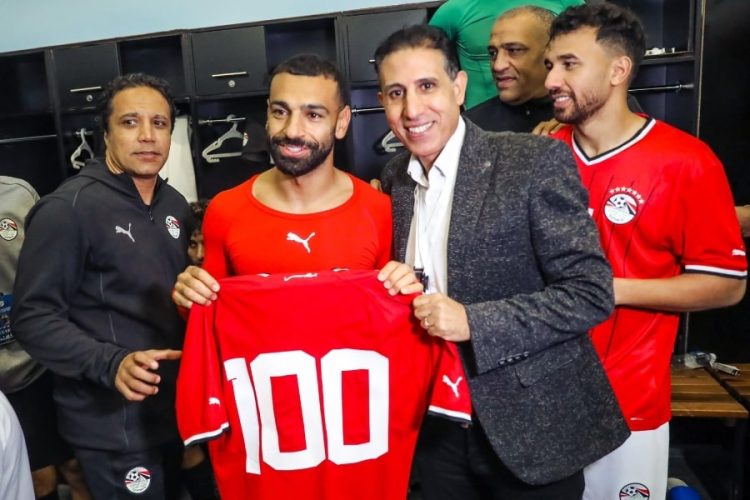 Mohamed Salah atteint la barre des 100 capes avec l&rsquo;Égypte