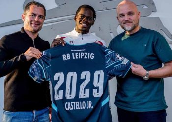 Le RB Leipzig annonce la prolongation de Castello Lukeba