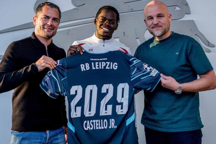 Le RB Leipzig annonce la prolongation de Castello Lukeba
