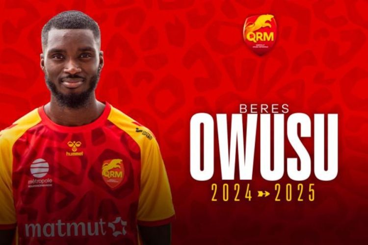 Beres Owusu explique le contexte de son transfert à Quevilly Rouen