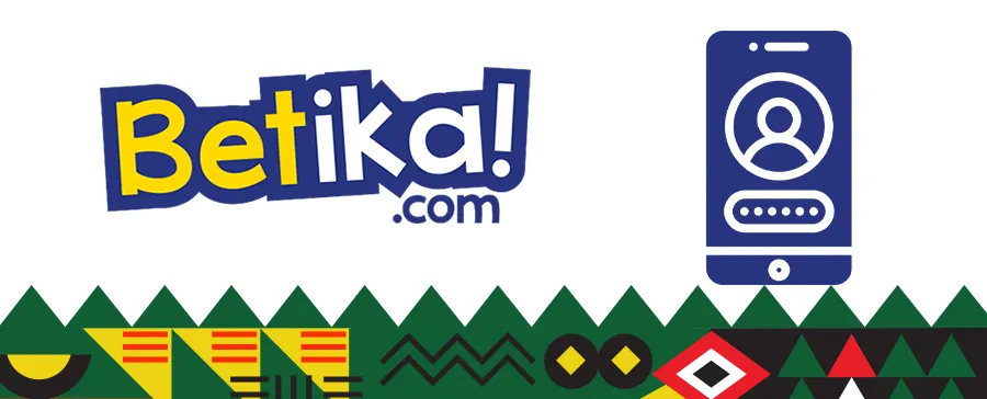 Inscription mobile sur Betika APK