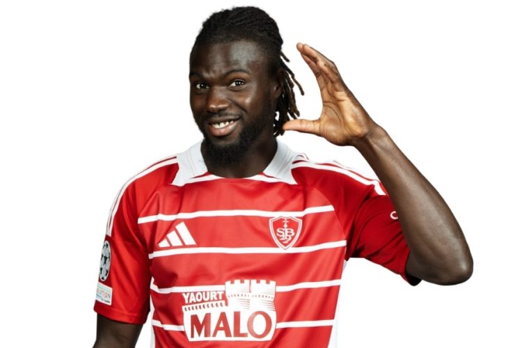 Mama Baldé élu joueur du mois d&rsquo;octobre par le Stade Brestois