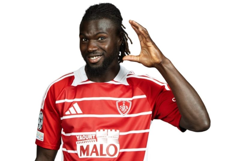 Mama Baldé élu joueur du mois d’octobre par le Stade Brestois