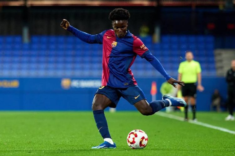David Oduro s&rsquo;est entrainé avec l&rsquo;équipe première du Barça