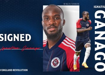 New England Revolution annonce la signature d’Ignatius Ganago