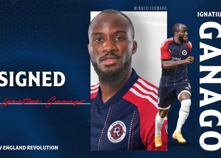 New England Revolution annonce la signature d’Ignatius Ganago