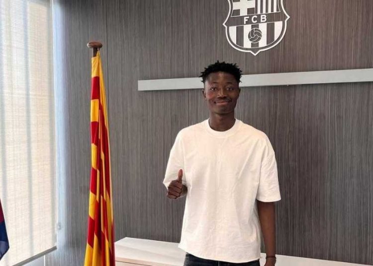 Hafiz Gariba rejoint officiellement le FC Barcelone