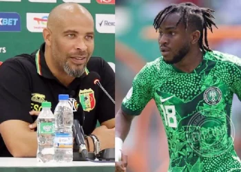 Eric Chelle et Ademola Lookman