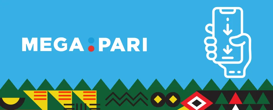 Deuxième voie pour télécharger l'application Megapari sur iPhone