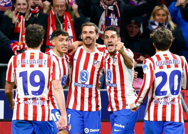 L'équipe de l'Atlético