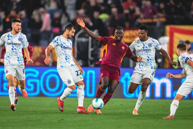 AS Roma vs Inter Milan. Source photo : site officiel du club romain
