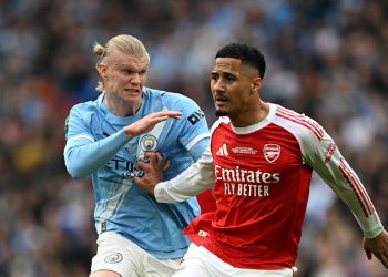 Arsenal FC vs Manchester City lors de la finale de Carabao Cup le 22 mars 2026