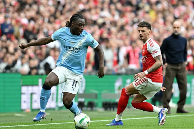 Arsenal vs Manchester City lors de la finale de Carabao Cup le 22 mars 2026. Source photo : site officiel Arsenal