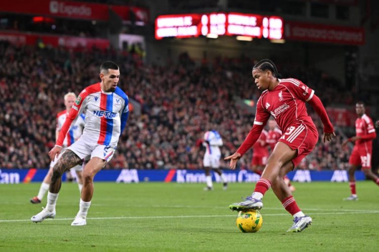 Liverpool vs Crystal Palace. Site officiel des Reds