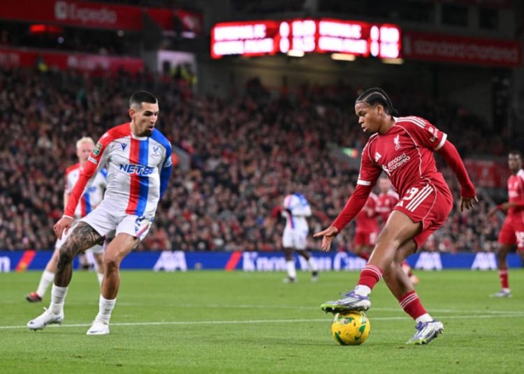 Liverpool vs Crystal Palace. Site officiel des Reds