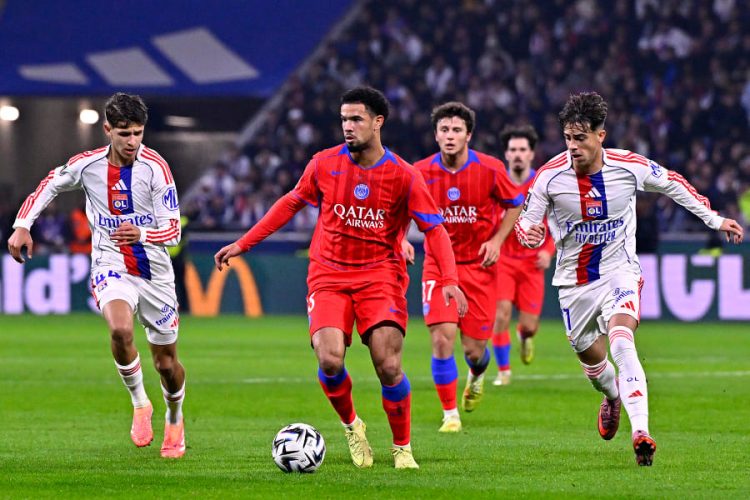Lyon-Paris SG. Source photo site officiel du PSG
