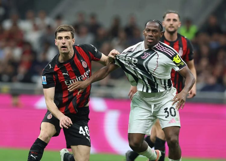 Milan vs Juventus le 26 avril 2026. Source photo site officiel du club lombard