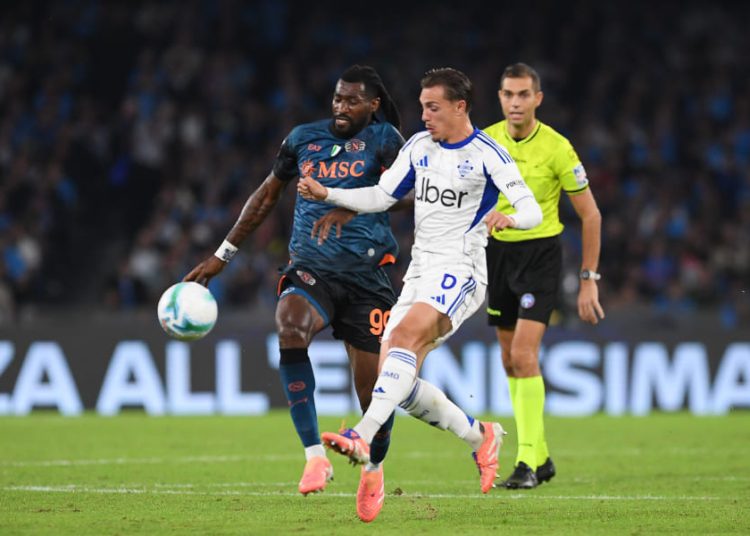 Napoli-Como. Source photo : site officiel de Naples