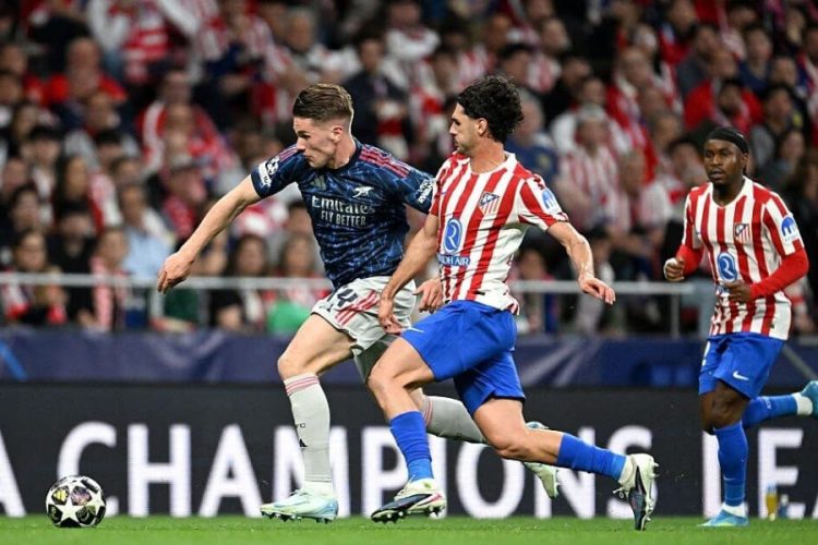 Le match aller des demi-finales de la Ligue des champions Atlético Madrid vs Arsenal du 29 avril 2026. Source photo : site officiel du club londonien