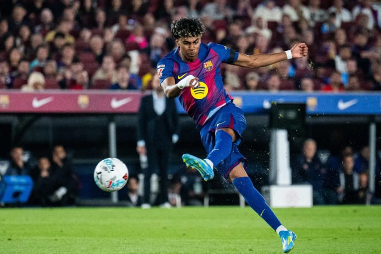 Lamine Yamal. Source photo site officiel du FC Barcelone
