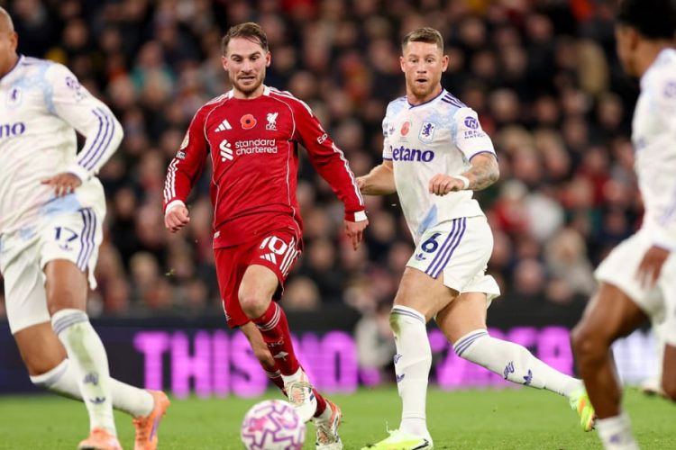 Liverpool vs Aston Villa. Source photo : site officiel du club de Birmingham