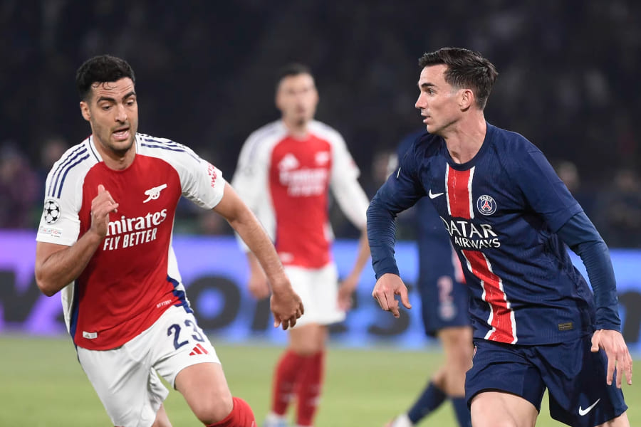 PSG-Arsenal. Source photo : site officiel des Parisiens