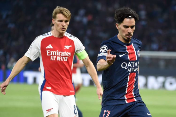 PSG vs Arsenal. Source photo : site officiel du Paris SG