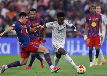 Real Madrid-FC Barcelone en Supercoupe d'Espagne. Source photo : site officiel des Madrilènes