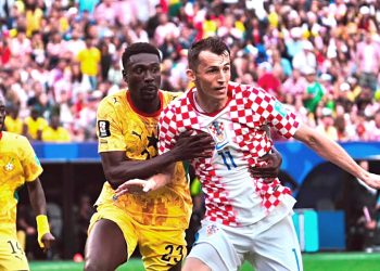 Derrick Luckassen (23), auteur du but du Ghana contre Croatie. Page officielle des Black Stars sur Facebook