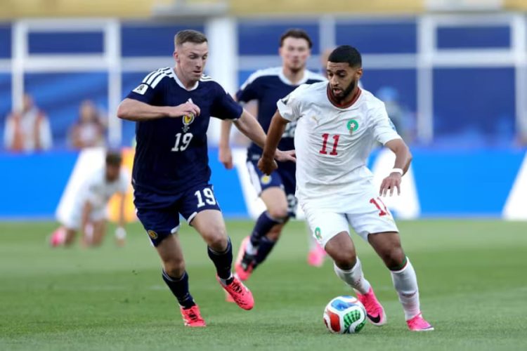Ecosse vs Maroc. Source photo : site officiel de la FIFA