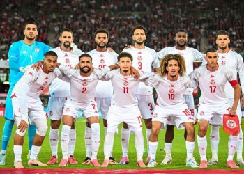 Equipe de Tunisie. Source photo : page officielle des Aigles de Carthage sur Facebook