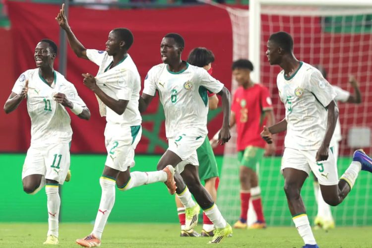 Equipe du Sénégal U17. Source photo : site officiel de la CAF