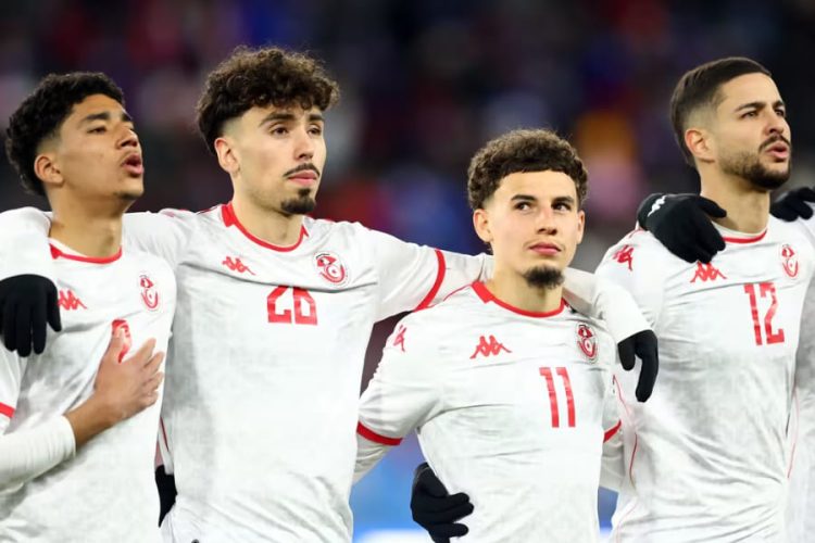 Equipe nationale de la Tunisie. Source photo : site officiel de la FIFA