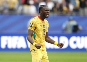 Jerome Opoku de l'équipe nationale du Ghana. Site officiel de la FIFA