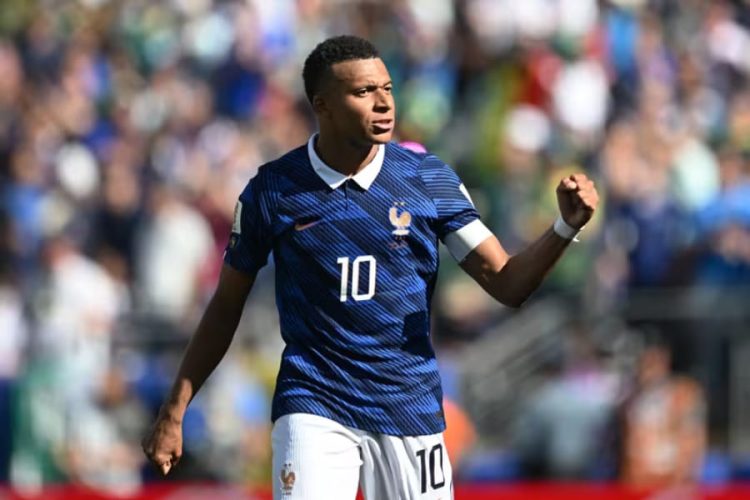 Kylian Mbappé. Site officiel de la FIFA