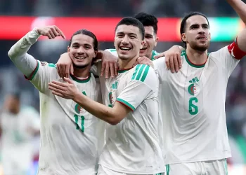 L'équipe de l'Algérie