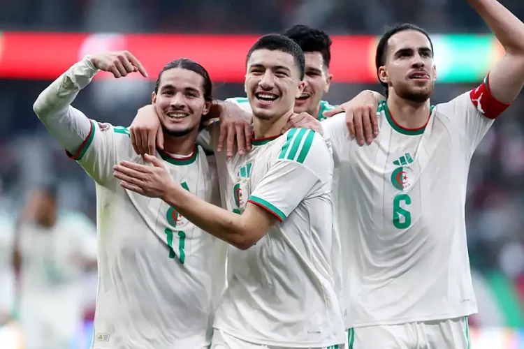L'équipe de l'Algérie