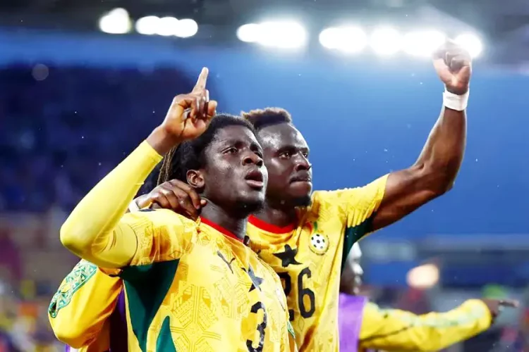 L'équipe du Ghana