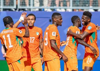 L'équipe ivoirienne. Source photo : page de l'Equipe Nationale de Football Côte d'Ivoire sur Facebook